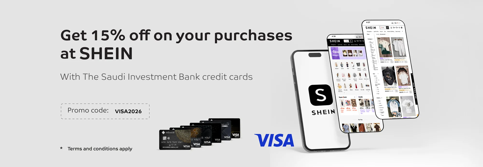 15% Discount at SHEIN