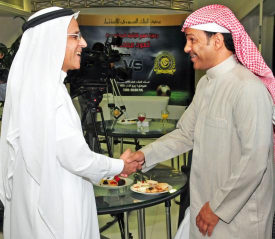 الرئيس التنفيذي في المؤتمر الصحفي الخاص برعاية نهائي كأس ولي العهد