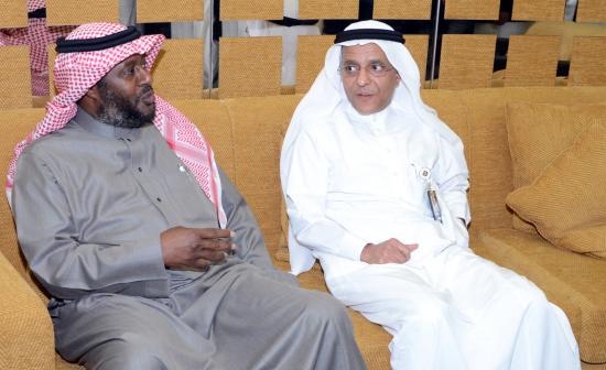 الرئيس التنفيذي في المؤتمر الصحفي الخاص برعاية نهائي كأس ولي العهد
