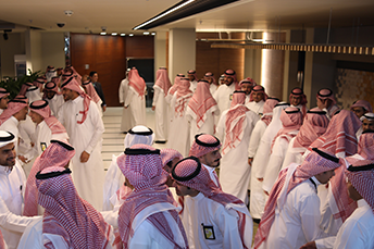 البنك السعودي للاستثمار ينظم حفل معايدة لمنسوبيه